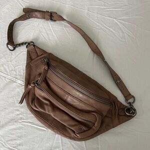 Free people studded archer sling bag